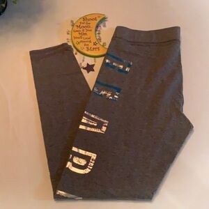 FEARLESS LEGGINGS BY EVERLAST SPORT GREY SZ M